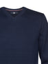 Petrol Men's Crew Neck Knitwear KWR201-5178 Navy Blue
