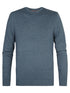 Petrol Men's Crew Neck Knitwear KWR201-5202 Storm Blue