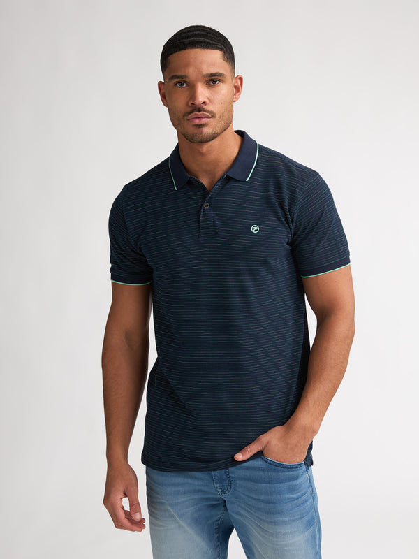 Petrol Industries Men's Navy Blue Short Sleeve Polo Regular Fit M-2060-POL922 5178