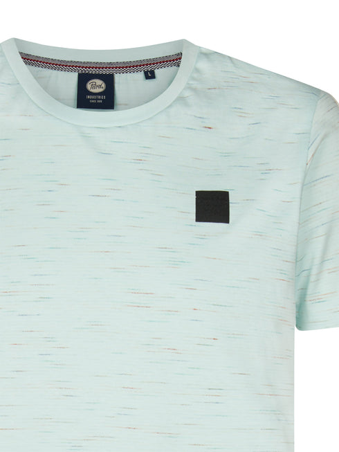 Petrol Industries Men's Cool Mint Short Sleeve Regular Fit T-Shirt M-1060-TSR641 6181