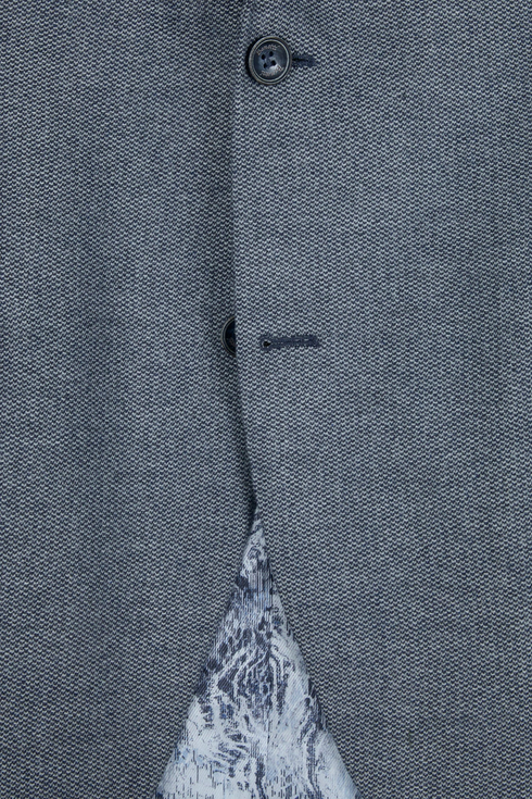 Benetti Pisa Navy Textured Blazer – Tailored Fit with Signature Detailing