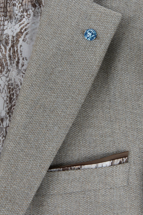 Benetti Pisa Stone Textured Blazer – Tailored Fit with Signature Detailing