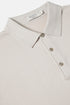 Benetti Menswear Porto Stone Premium Fine-Gauge Cotton Knit Polo Shirt