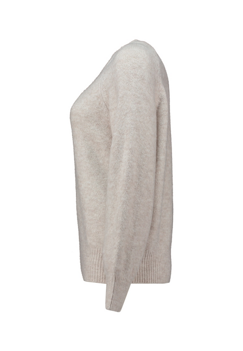 Hailys Womens Le44nia Soft Knit Jumper QJG2601063BM - Beige Marl