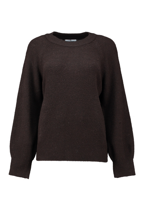 Hailys Womens Le44nia Soft Knit Jumper QJG2601063CM - Cocoa Marl