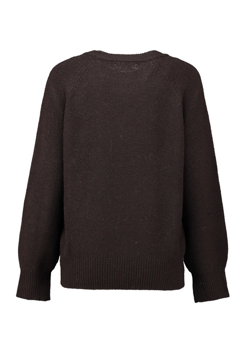 Hailys Womens Le44nia Soft Knit Jumper QJG2601063CM - Cocoa Marl