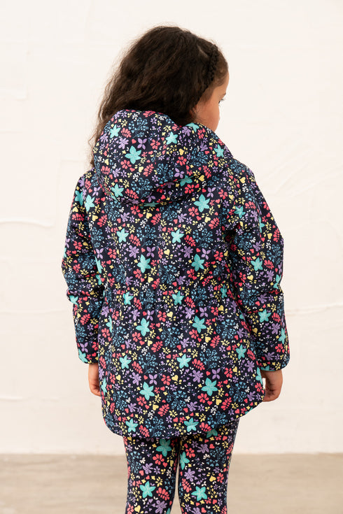 Lighthouse Quinn Waterproof Coat for Girls – Floral Print