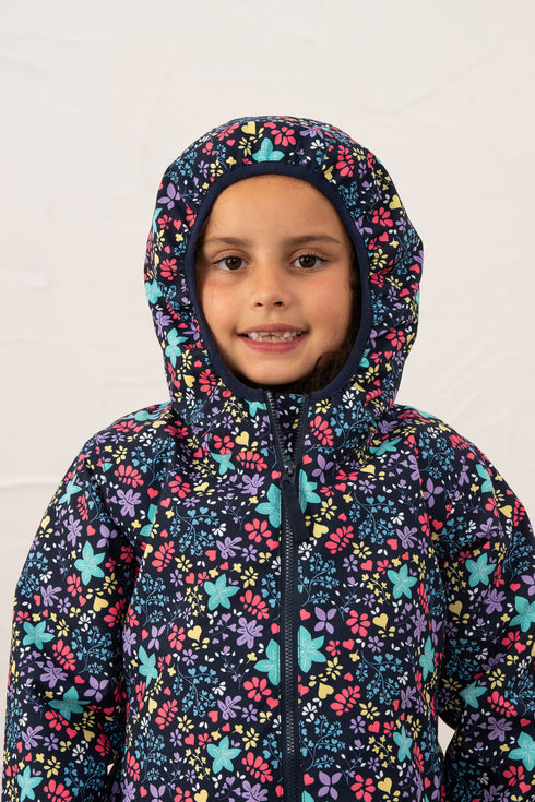 Lighthouse Quinn Waterproof Coat for Girls – Floral Print