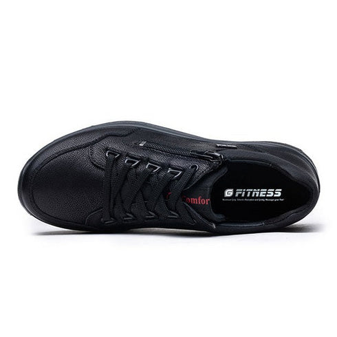 G Comfort R-5583S Black Rolling Fitness Walking Shoes