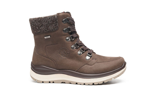 G Comfort Leather Rolling Fitness Boot R-5584BS - Brown Nubuck