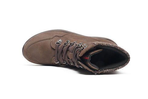 G Comfort Leather Rolling Fitness Boot R-5584BS - Brown Nubuck