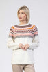 Jessica Graaf Knit Jumper with Fair Isle Shoulder Detail – 30385-010