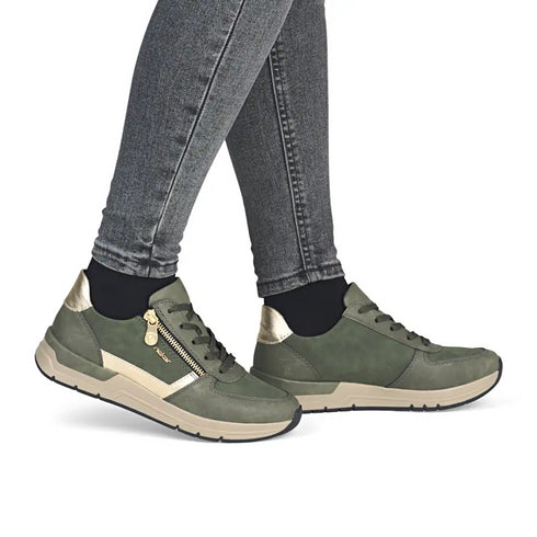 Rieker Casual Ladies Sneaker with Zip 58902-54