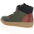 Rieker Laced Ankle Boots Green Multi - N0711-54