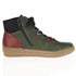 Rieker Laced Ankle Boots Green Multi - N0711-54
