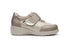 G-Comfort Womens Taupe S-5254 Ultra-Light Extra Wide Fit Velcro Shoe