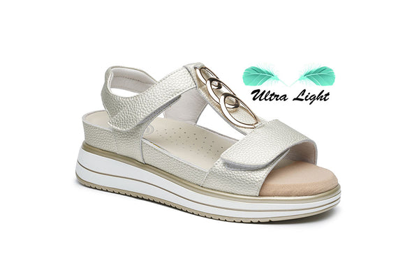 G-Comfort Womens Panna Fantasy S-664 Embellished Orthotic-Friendly Dress Sandal
