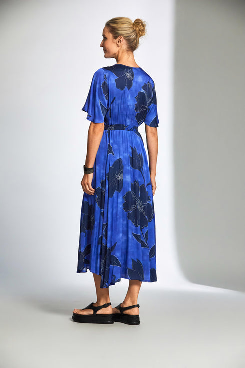 Peruzzi S25145 Long Print Dress