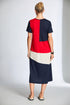 Peruzzi Colour Block Long Dress S25157