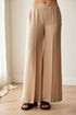 Peruzzi Lustre Linen Wide Leg Trousers in Sand - S26138