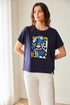 Peruzzi Sequin Detail Cotton T-Shirt – S26410/64