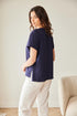 Peruzzi Sequin Detail Cotton T-Shirt – S26410/64