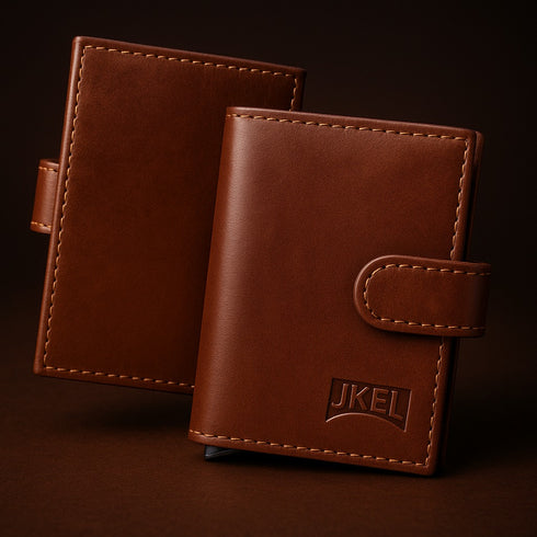 JKEL Leather RFID Pop-Up Wallet S6