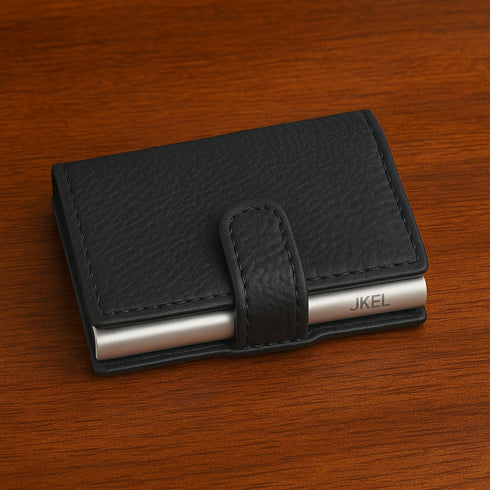 JKEL Leather RFID Pop-Up Wallet S6
