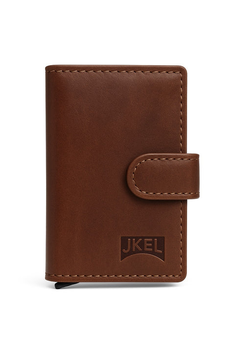 JKEL Leather RFID Pop-Up Wallet S6