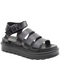 Heavenly Feet Womens Saffron/Storm Litesoles Vegan Chunky Platform Sandal