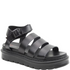 Heavenly Feet Womens Saffron/Storm Litesoles Vegan Chunky Platform Sandal