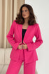 Girl In Mind Stevie Classic Fitted Blazer Fuchsia S18887