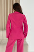 Girl In Mind Stevie Classic Fitted Blazer Fuchsia S18887