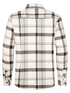 Petrol Industries Heavyweight Cotton Check Flannel Shirt SIL410 0112 - Seashell White