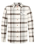 Petrol Industries Heavyweight Cotton Check Flannel Shirt SIL410 0112 - Seashell White