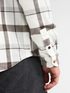 Petrol Industries Heavyweight Cotton Check Flannel Shirt SIL410 0112 - Seashell White