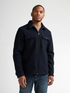Petrol Industries Full-Zip Wool-Look Overshirt Jacket SIL418 5092 - Royal Navy
