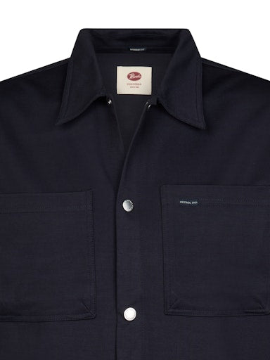 Petrol Utility-Style Long-Sleeve Shirt SIL424 5092 - Royal Navy