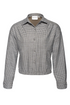 Kimara Sterre Checked Blouse Jacket Hybrid STERRE - Black/Beige