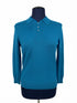 Castle Knitwear Collared Knit Pullover SV388 1265 - Dragonfly Blue