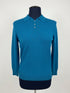 Castle Knitwear Collared Knit Pullover SV388 1265 - Dragonfly Blue