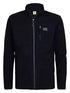 Petrol Textured Zip-Collar Fleece Sweatshirt SWC332 5092 - Royal Navy