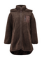 Hailys Womens Te44ddy Zip-Up Fleece Jacket SY-2211055-A - Cocoa