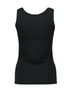 Hailys Ladies Sa44nsa Scoop Neck Tank Top - Black SYN2502043BK