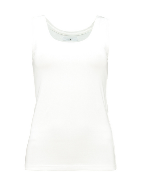 Hailys Ladies Sa44nsa Scoop Neck Tank Top - Off White SYN2502043OW