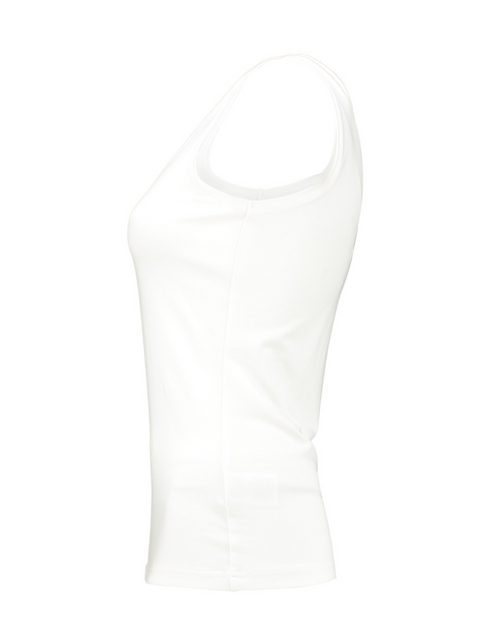 Hailys Ladies Sa44nsa Scoop Neck Tank Top - Off White SYN2502043OW