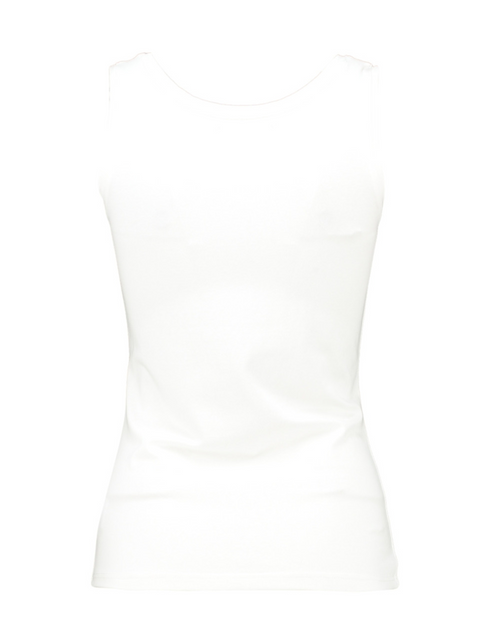 Hailys Ladies Sa44nsa Scoop Neck Tank Top - Off White SYN2502043OW