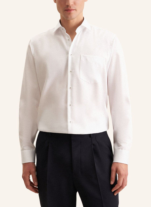 Seodemsticker Non-iron Twill Business Regular Fit Shirt with Kent-Collar 01.147200