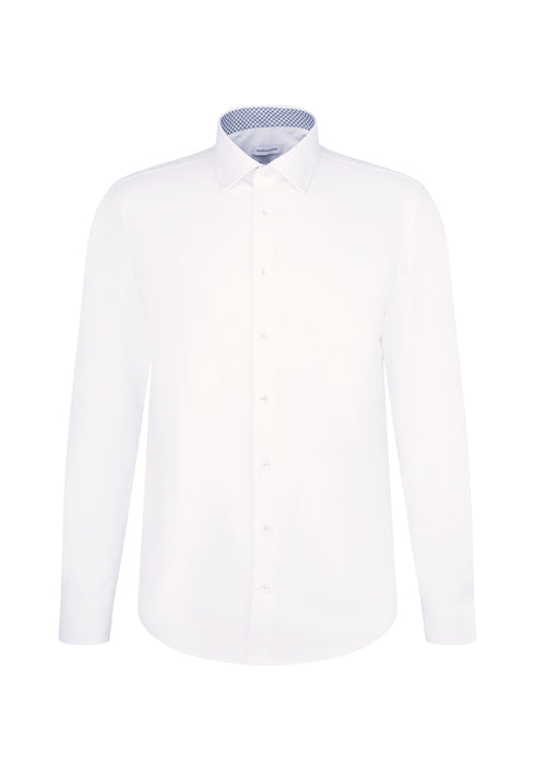 Seidensticker Non-iron Twill Business Slim-Fit Shirt with Kent-Collar 01.647220