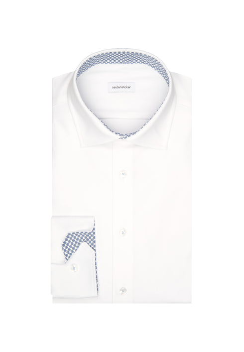 Seidensticker Non-iron Twill Business Slim-Fit Shirt with Kent-Collar 01.647220